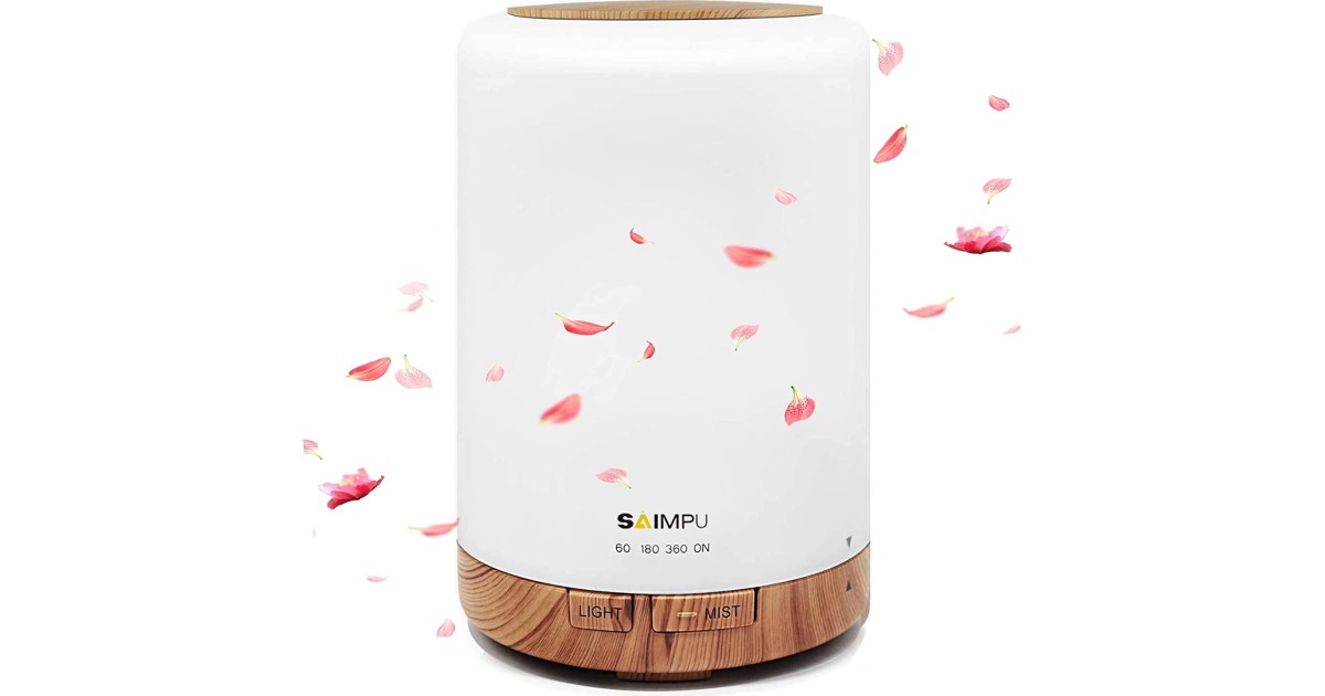SAIMPU Aroma Diffuser: 1,7 gut | Kompakt und funktional