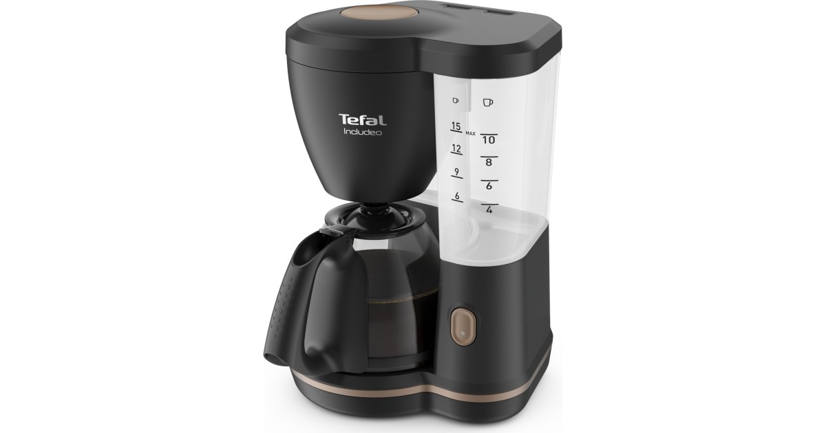 Tefal Incluedo CM533811: 1,6 gut | Unsere Analyse zur Kaffeemaschine mit  Glaskanne