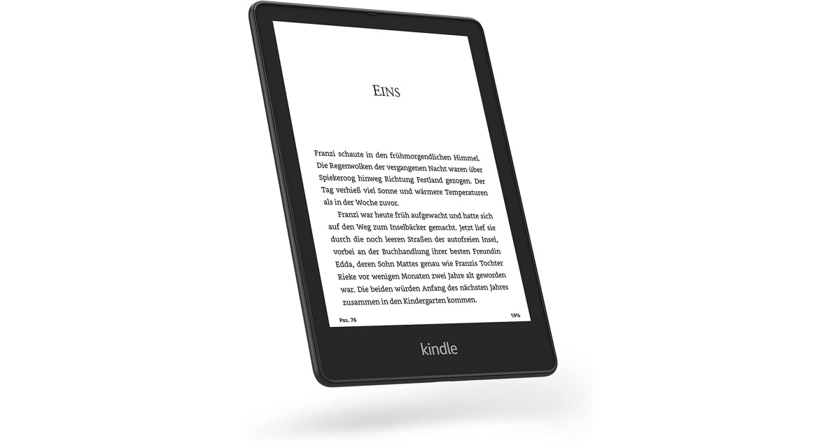 Amazon Kindle Paperwhite Signature Edition (2021) im Test 1,5 sehr gut