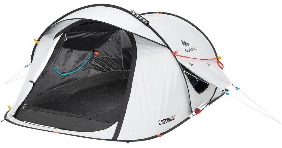 Quechua 2 Seconds Fresh & Black im Test | Unsere Analyse zum Wurfzelt