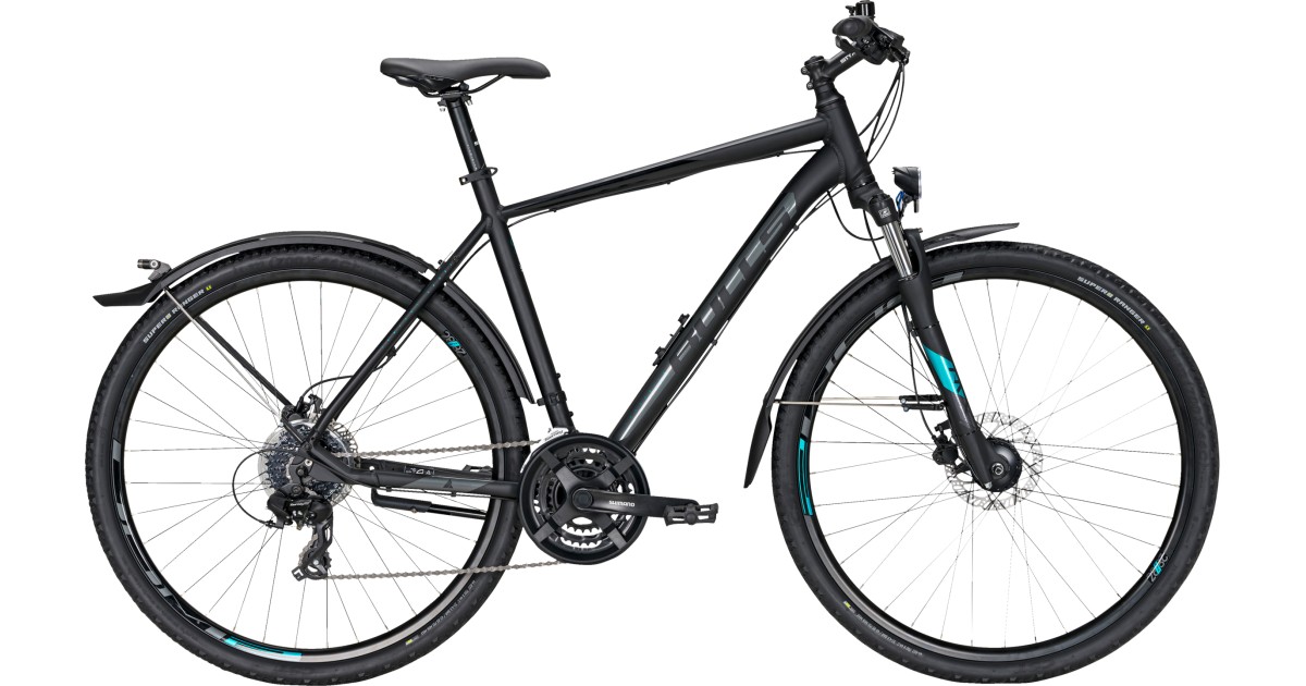 fahrrad kind 8 jahre 24 zoll BIKESTAR Kinder Mountainbike 21 Gang Shimano, Scheibenbremse ab | Kinderrad MTB ▷ Abus Combiflex 2501 wheel-spares Farbe:Black/Pink
