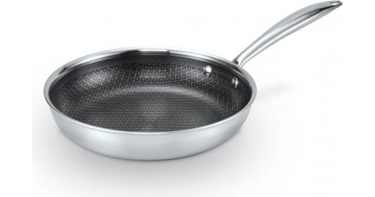 Kovali Titan Bratpfanne 26 Cm - Unbeschichtete Antihaft Pfanne Ohne Chemie