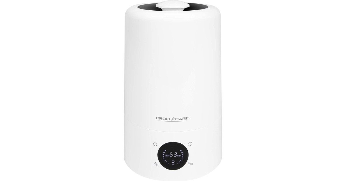 Profi-Care PC-LB 3077 Humidificateur à ultrasons 1 pc(s) blanc Q486602