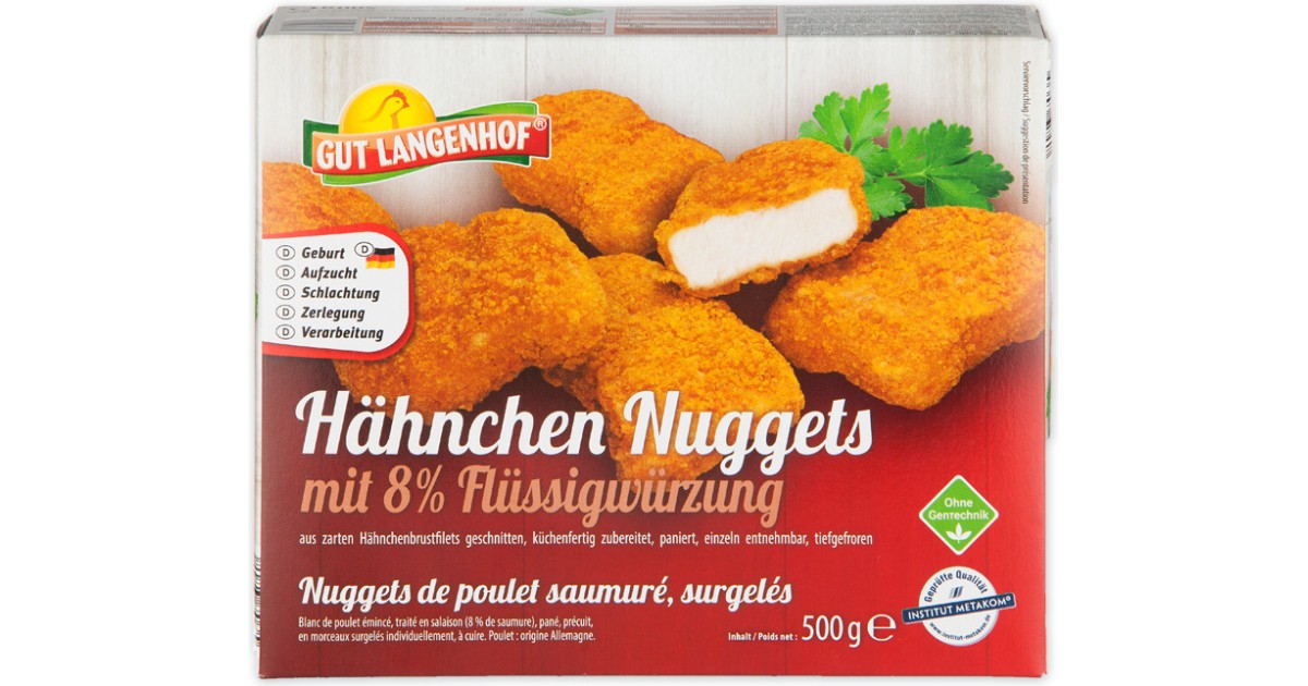 Norma / Gut Langenhof Hähnchen Nuggets im Test: 2,7