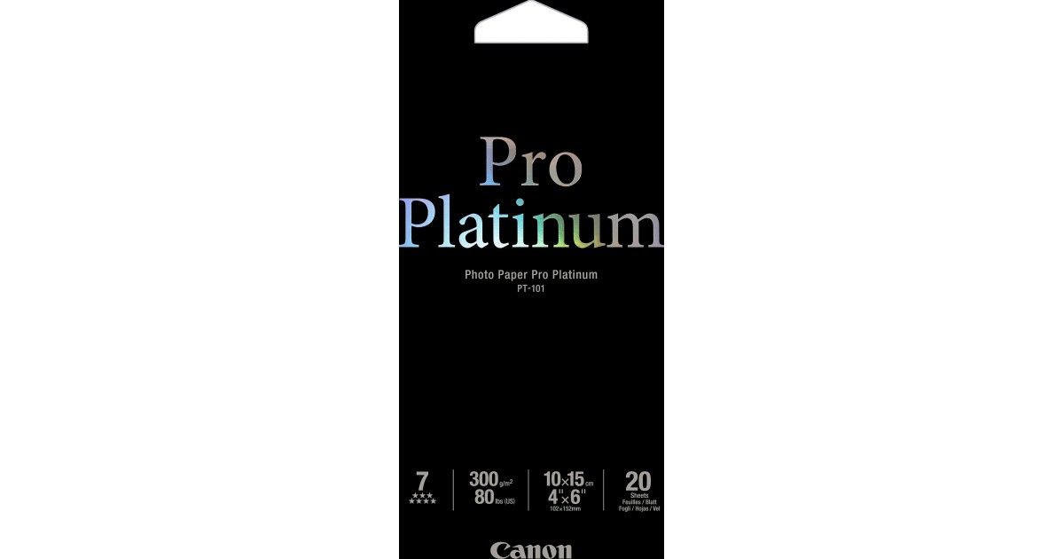 Canon Photo Paper Pro Platinum im Test 1,4 sehr gut