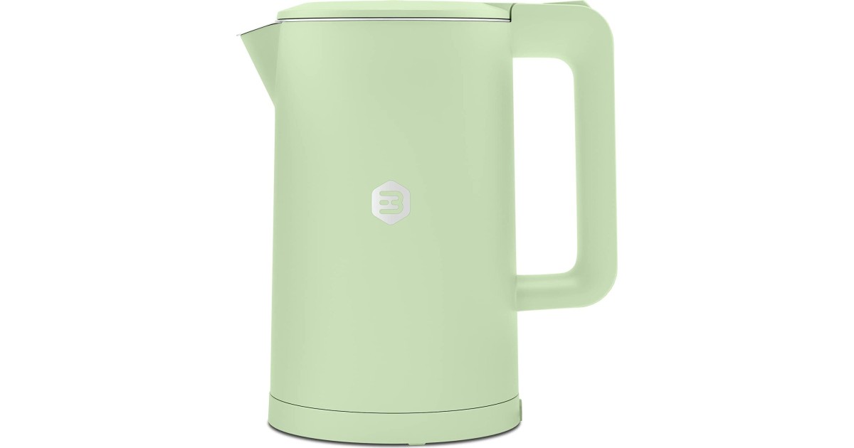 Grossag Glas-Wasserkocher 1,7 L – 5 Temperaturstufen (40–100°C), 360° Drehbar, Mit Warmhaltefunktion