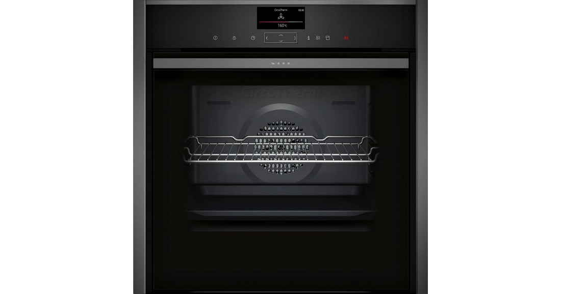 Neff N90 B47FS22G0 Komfortabler Einbaubackofen mit versenkbarer