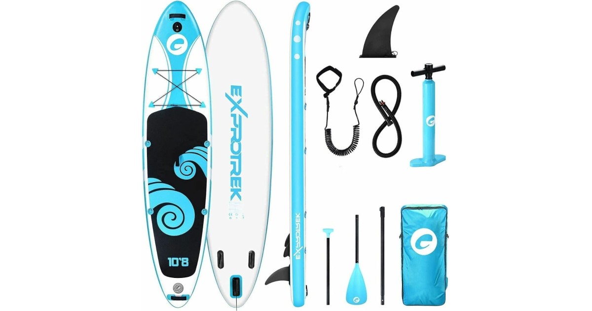 Exprotrek Stand Up Paddling Board (200 Kg Max) 1,6 gut Unsere
