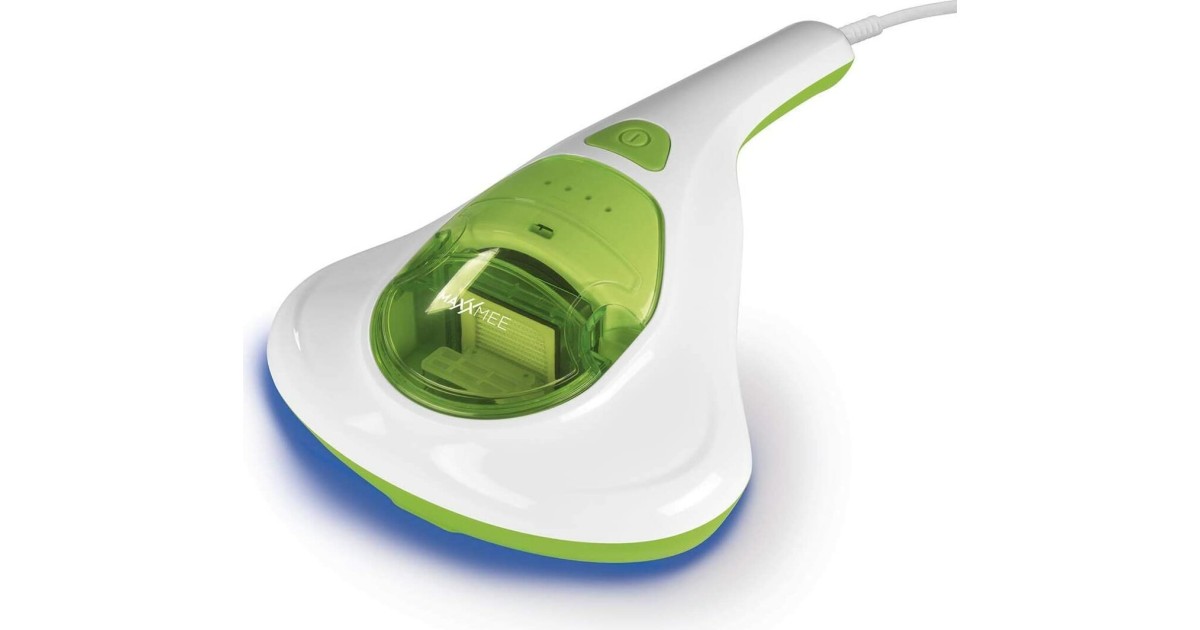 Minthouz Mijtzuiger voor matrassen, 15 kpa mijtstofzuiger met uv-licht, intelligente stofgeneratie, 60 °C hete lucht, 450 W matrasreiniger met dubbel borsteldesign voor stof en dierenharen