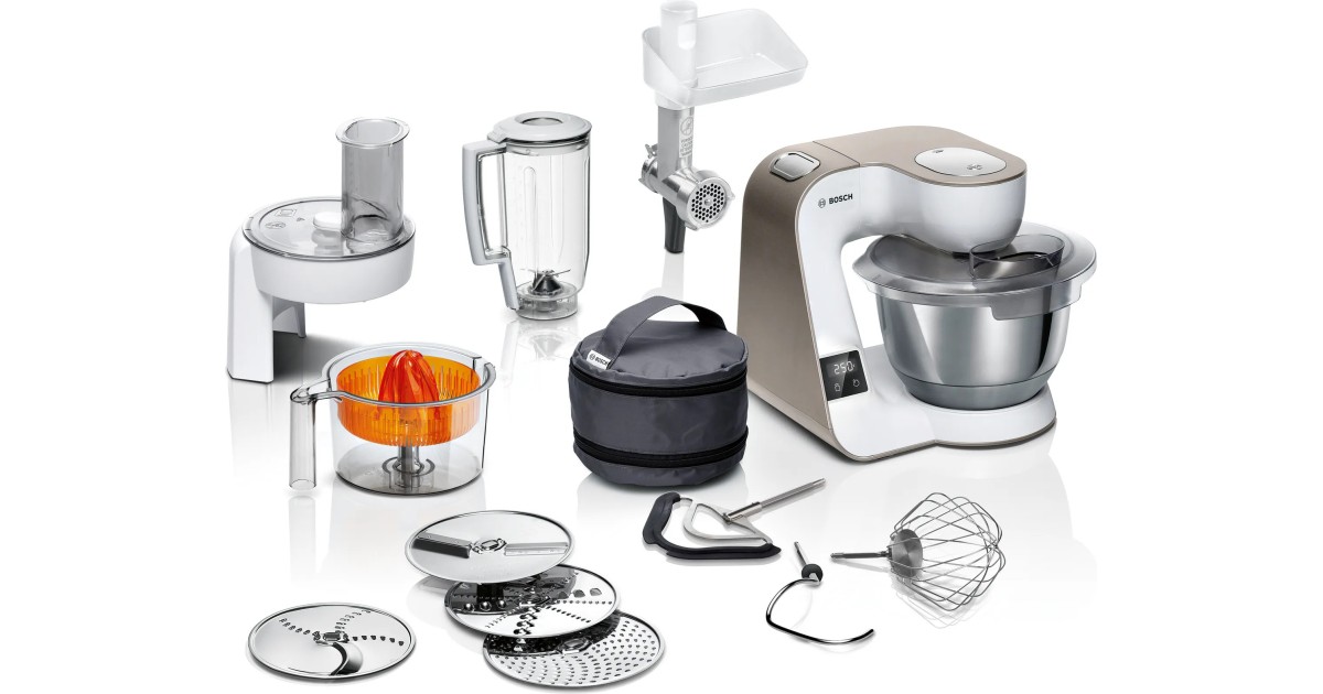 Bosch MUM5XW40 | Allrounder mit viel Zubehör und integrierter Waage