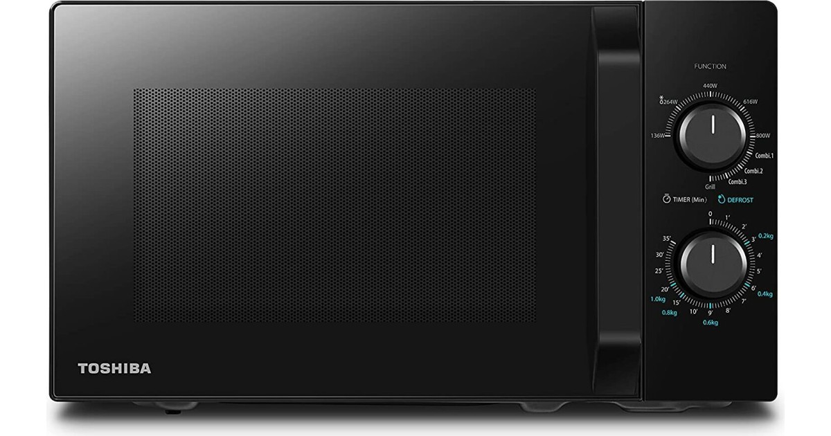 Toshiba MW3‑SAC26SF(BK) – Vrijstaande magnetron – Heteluchtfriteuse functie – Slim compatibel – 26 liter | Magnetrons