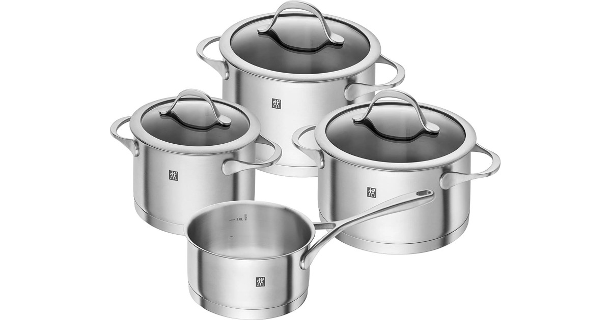 Zwilling Essence KochtopfSet 4teilig 1,9 gut Kochgeschirr für