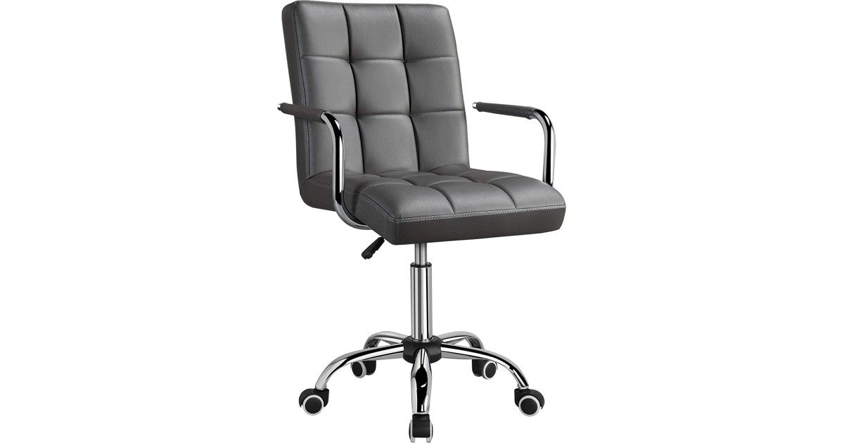 Yaheetech Bürostuhl: 1,8 gut | Wenig ergonomische Sitzgelegenheit für die  Kurzzeitnutzung