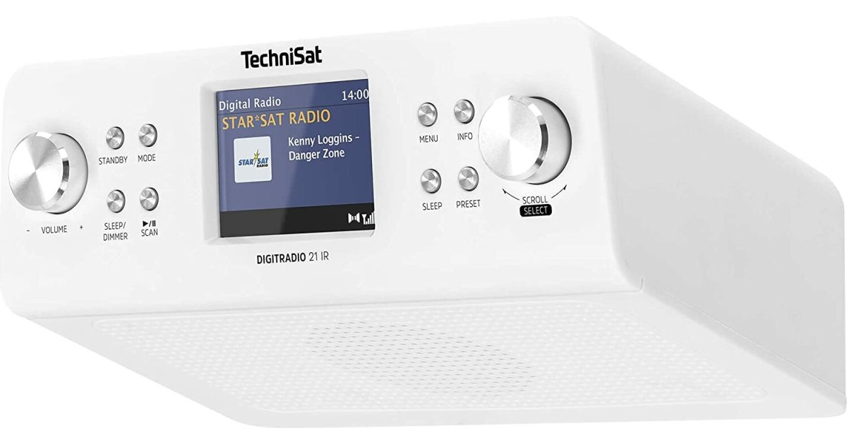 TechniSat DIGITRADIO 1 S - Radio Dab Stéréo Portable Avec Batterie Rechargeable (Dab , FM, FM