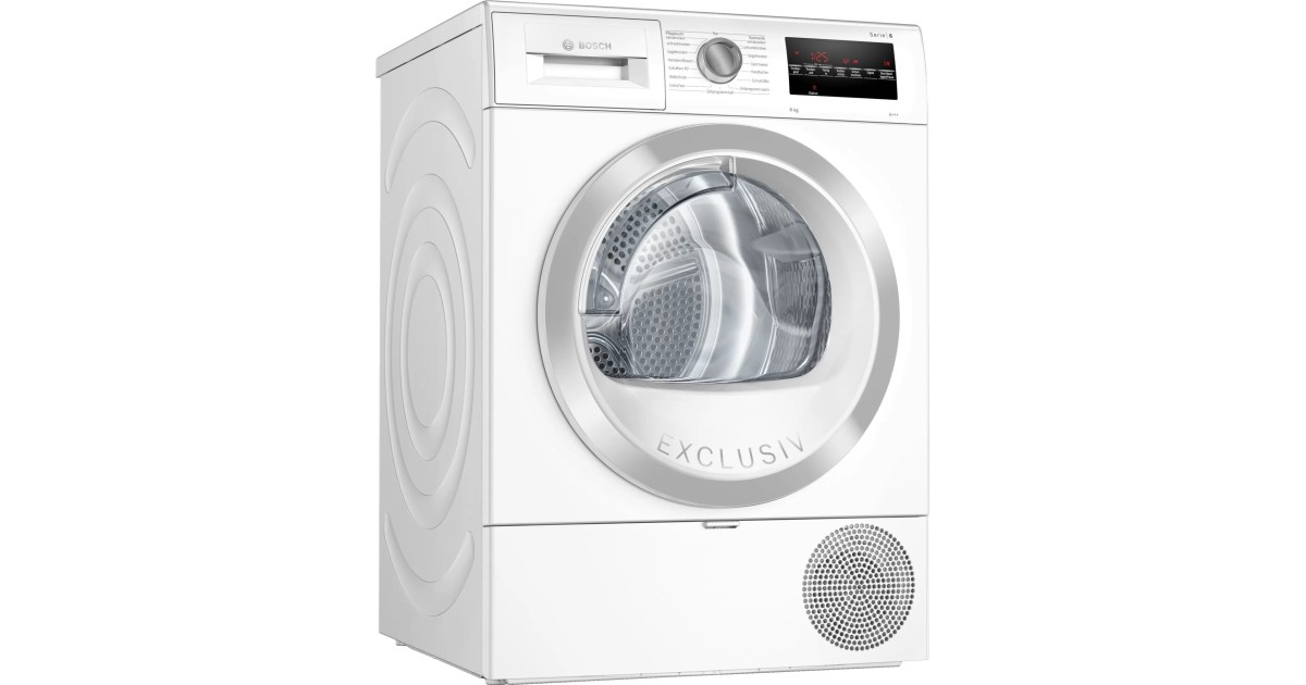 Schne Wrmepumpentrockner Bosch Serie 6 Bild