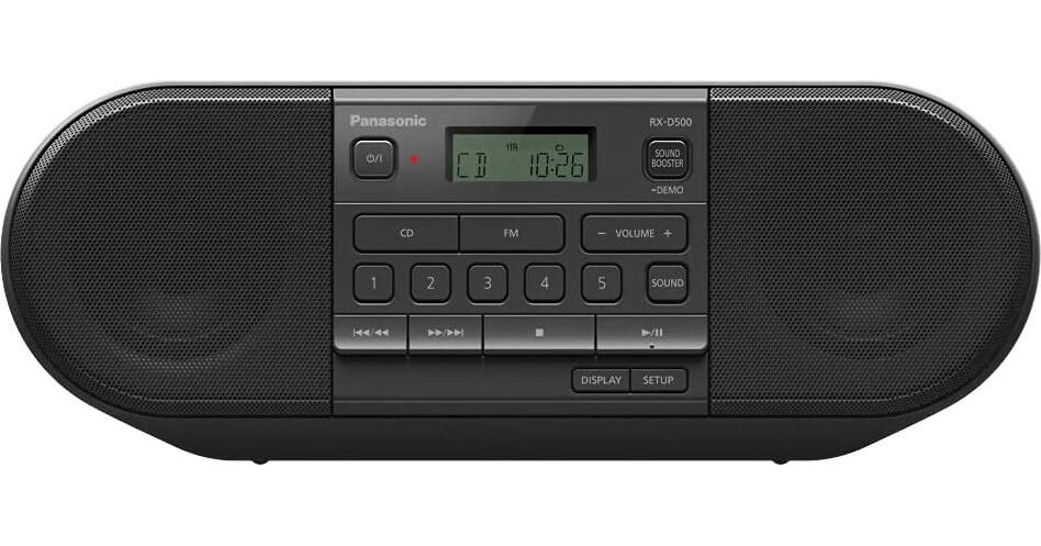 Panasonic RX-D500: 1,8 gut | Portabler Musikgenuss leicht gemacht