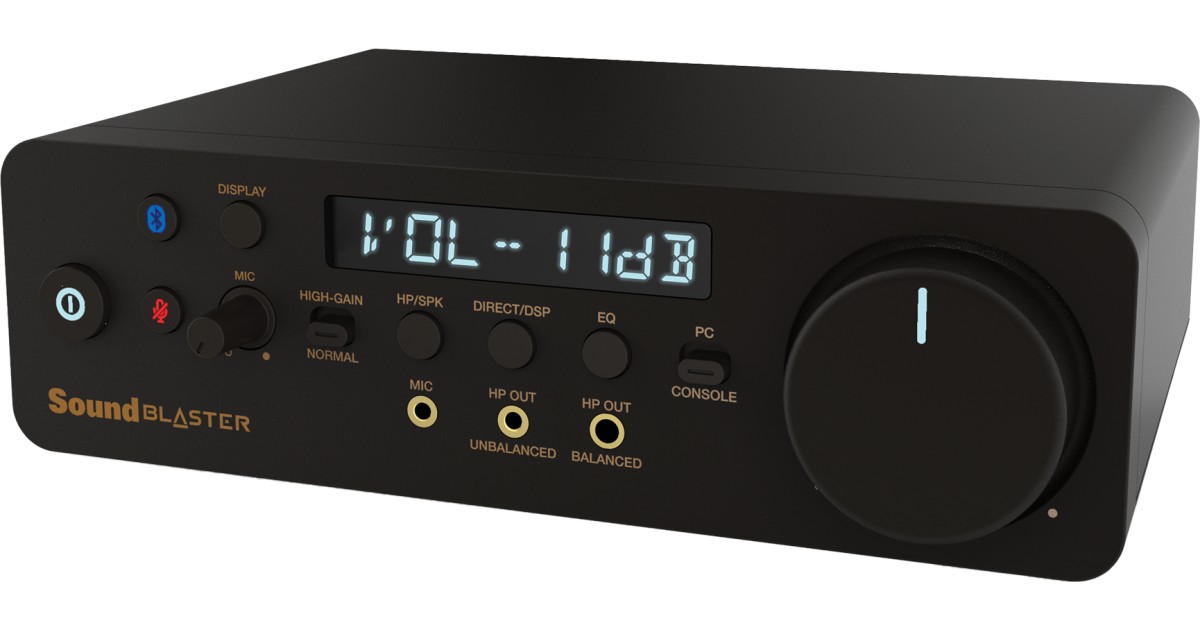 Creative Sound Blaster X5 im Test: 2,4 gut | USB-Soundkarte mit vielen ...