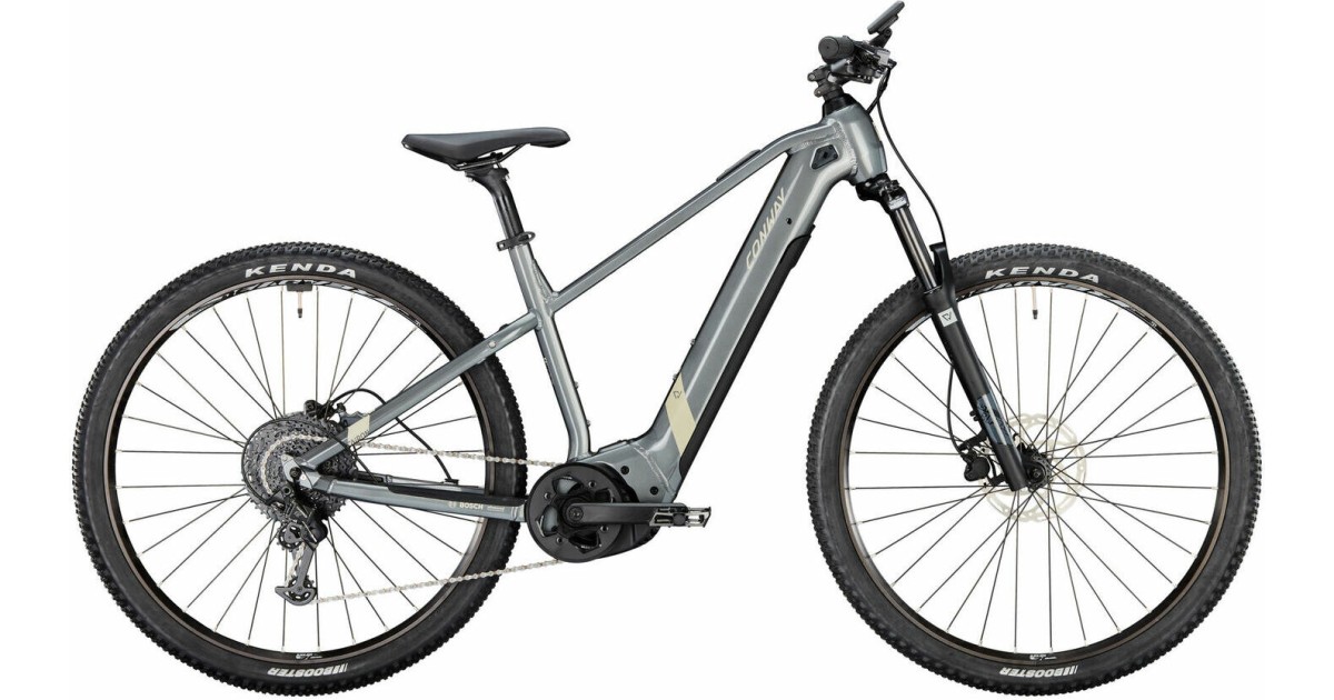 mountainbike 29 zoll herren fully VAKOLE EMT29 E-Bike mit 48V 14.4Ah Akku Strata Goggles CYBER Farbe:SIERRA