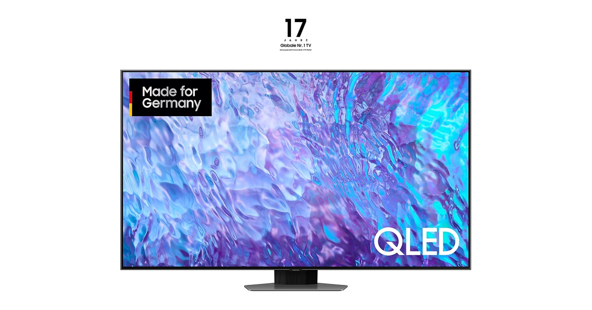 Samsung GQ55Q80C Große Ausstattung, sattes Bild, aber kein Dolby Vision