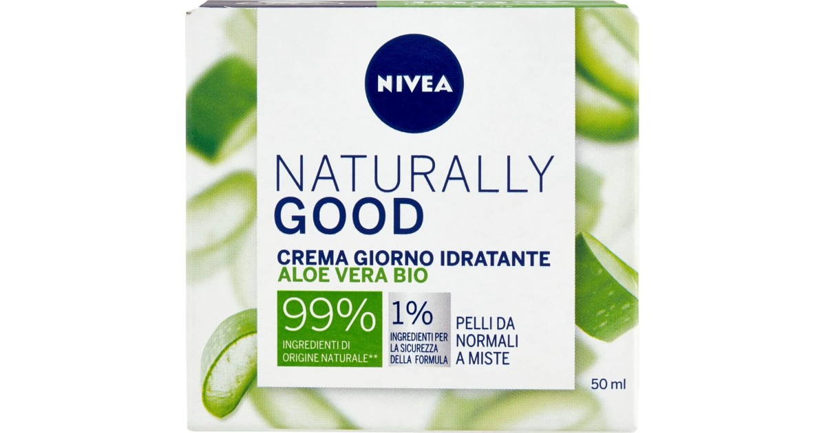 Nivea Naturally Good Tagescreme mit Bio Aloe Vera im Test: 1,9 gut