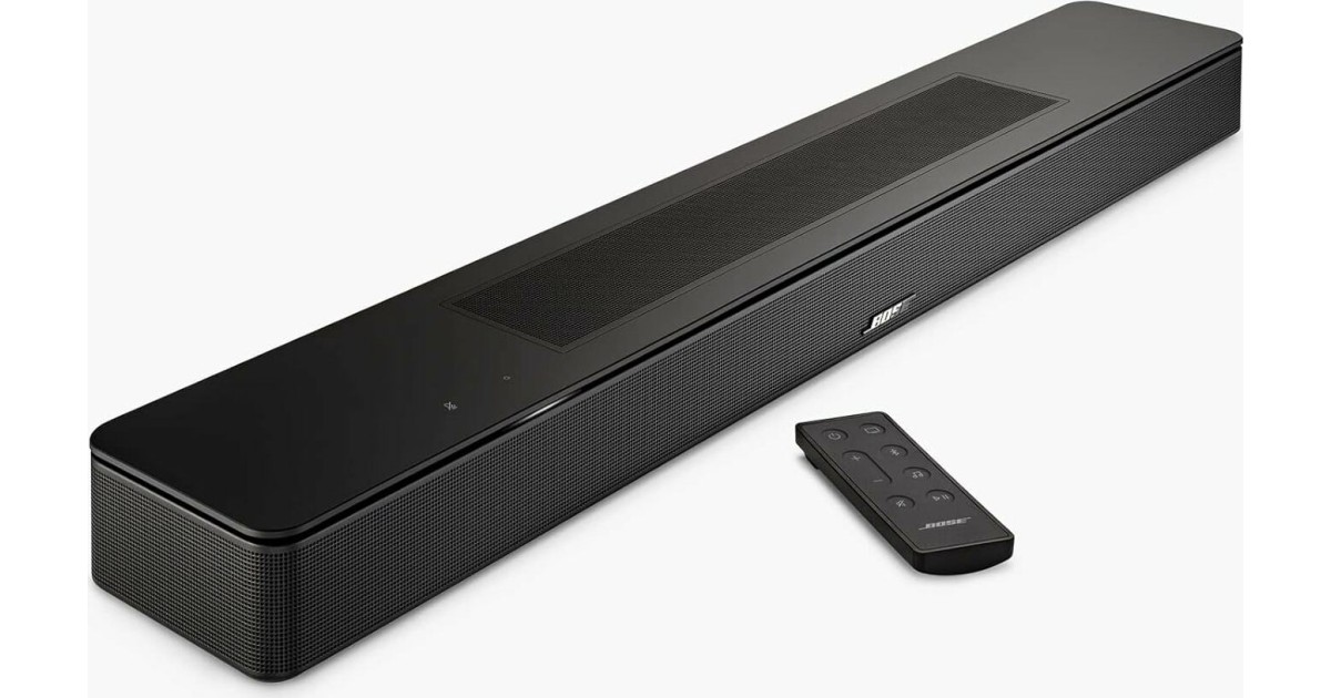 Bose Soundbar 550 Klingt gut, aber nicht überragend