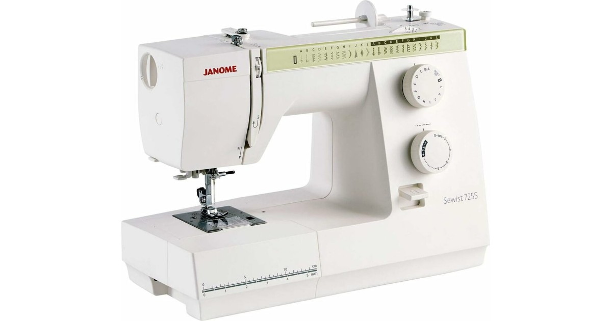 Janome Sewist 725S: 1,4 sehr gut | Komfortable Basic-Nähmaschine