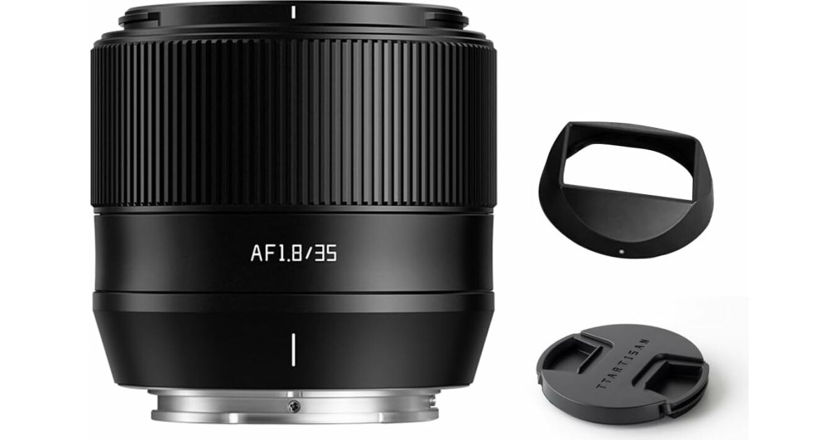 TTARTISAN 35mm F1.8 II Objektiv Für Sony E - Autofokus APS-C Metallgehäuse