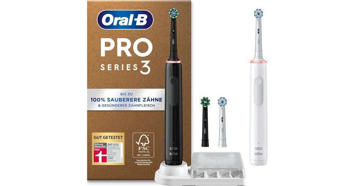 Oral-B Pro Series 3 Plus Edition: 1,6 gut