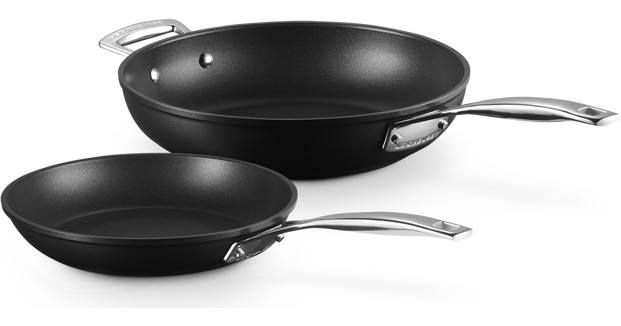 YASHE Gusseisen Pfannen Set 3-teilig - Induktion Geeignet Mit Natürlicher Antihaftwirkung