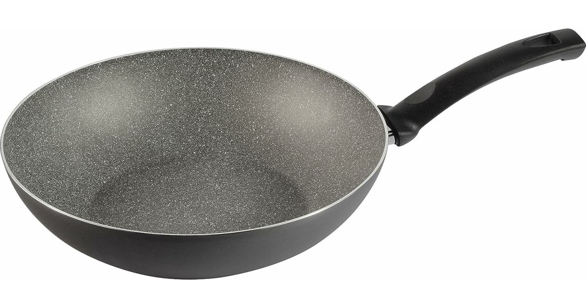 Wok In Granitium Eco Zwilling Ballarini 28 Cm - Per Induzione, Senza PFOA E Nickel - Foto 5