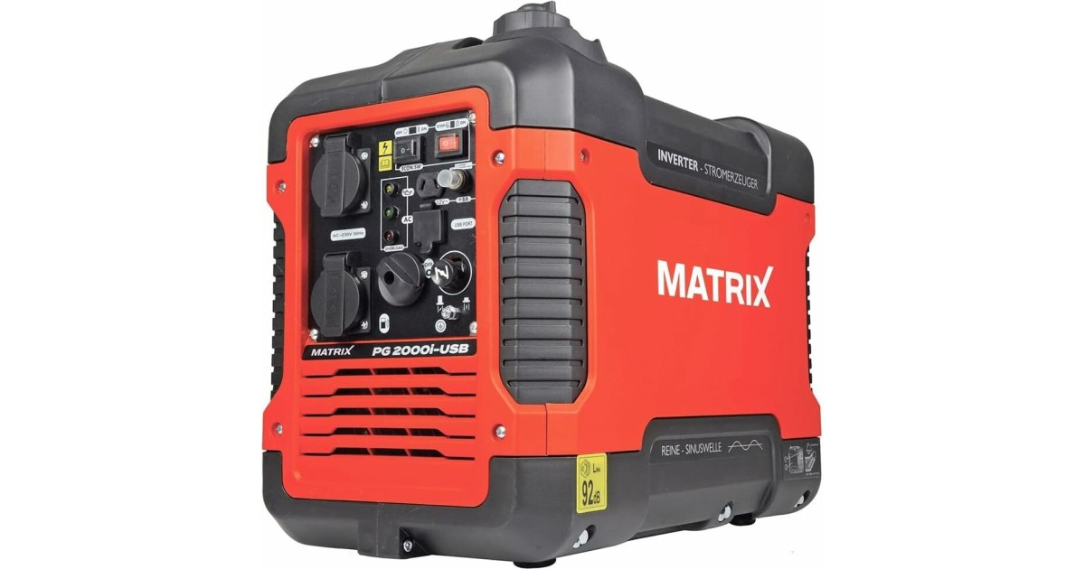 Matrix PG 2000i-USB: 1,4 sehr gut | Zuverlässige Energiequelle für ...