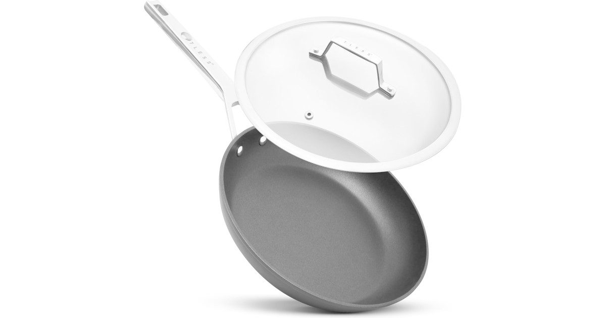 LACOR Pfanne Mit Deckel – 28 Cm Basic, Edelstahl Für Gastronomie & Haushalt