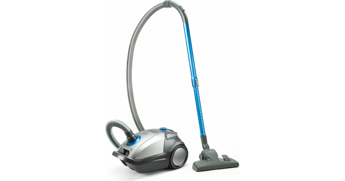Aspirateur Traîneau BLACK+DECKER BXVMB700E - 700W, Sac 4L, Filtre HEPA13