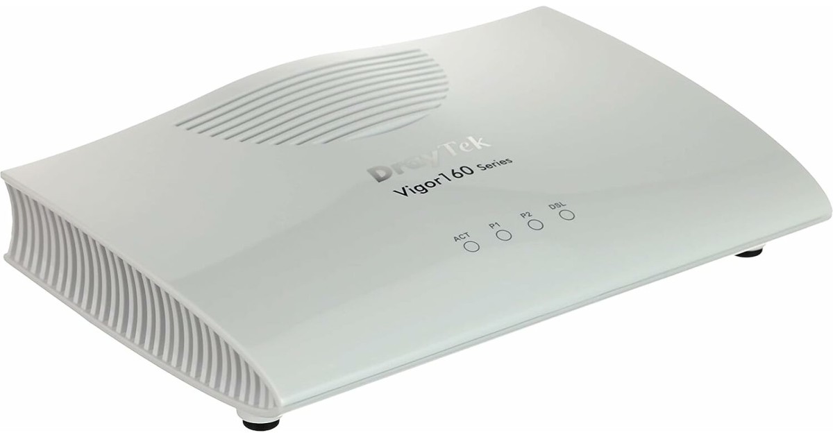 Draytek Vigor 167 Unsere Analyse zum Router mit DSLModem