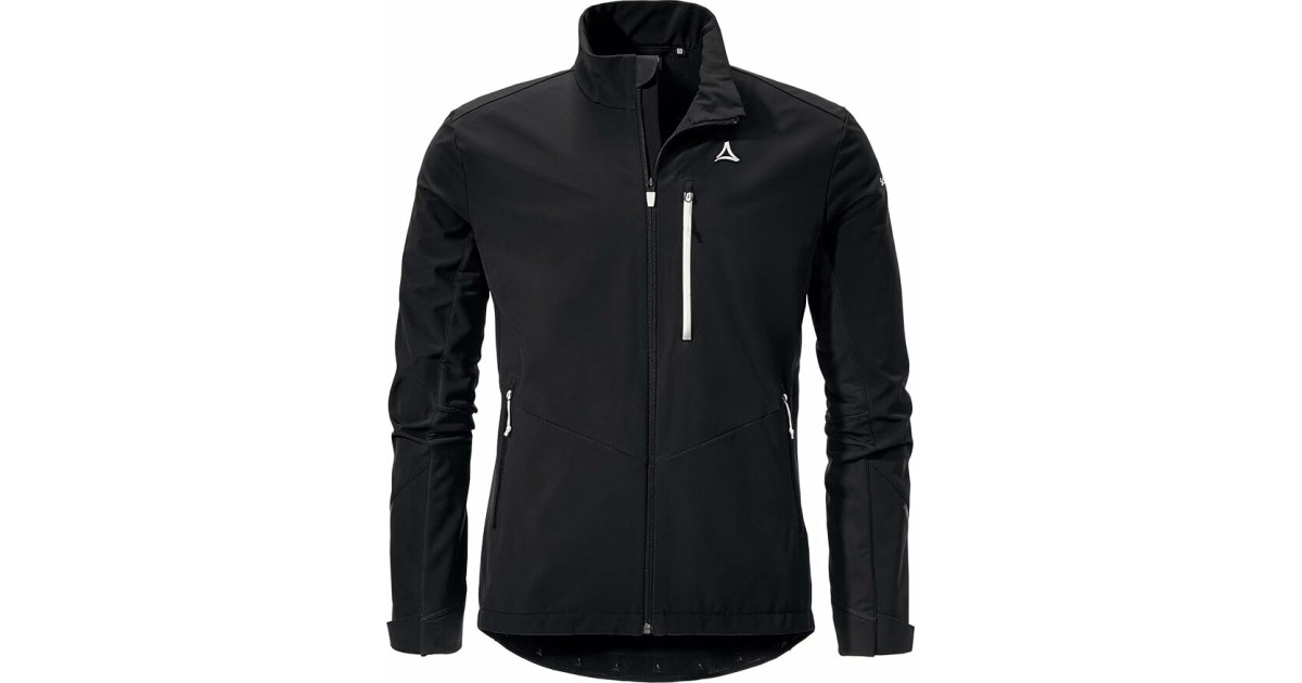 Schöffel Giacca Softshell Rinnen M Uomo - Impermeabile, Antivento E Traspirante Con 4D Body Mapping Per Escursionismo