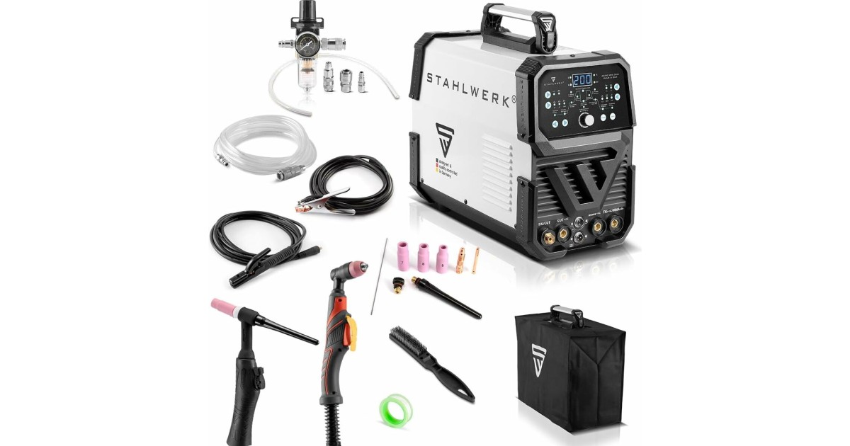 Stahlwerk AC/DC WIG 200 Puls D Cut im Test: 1,5 sehr gut | Multitalent ...