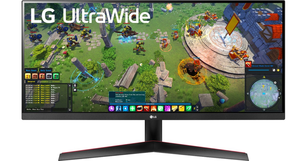 LG UltraWide 29WP60G-B im Test: 1,6 gut | Breiter Monitor mit USB