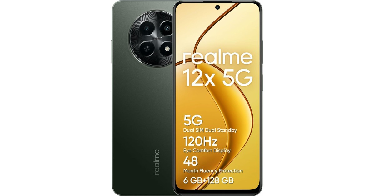 Realme 12x im Test: 2,0 gut | Solides Einsteiger-Smartphone mit 5G