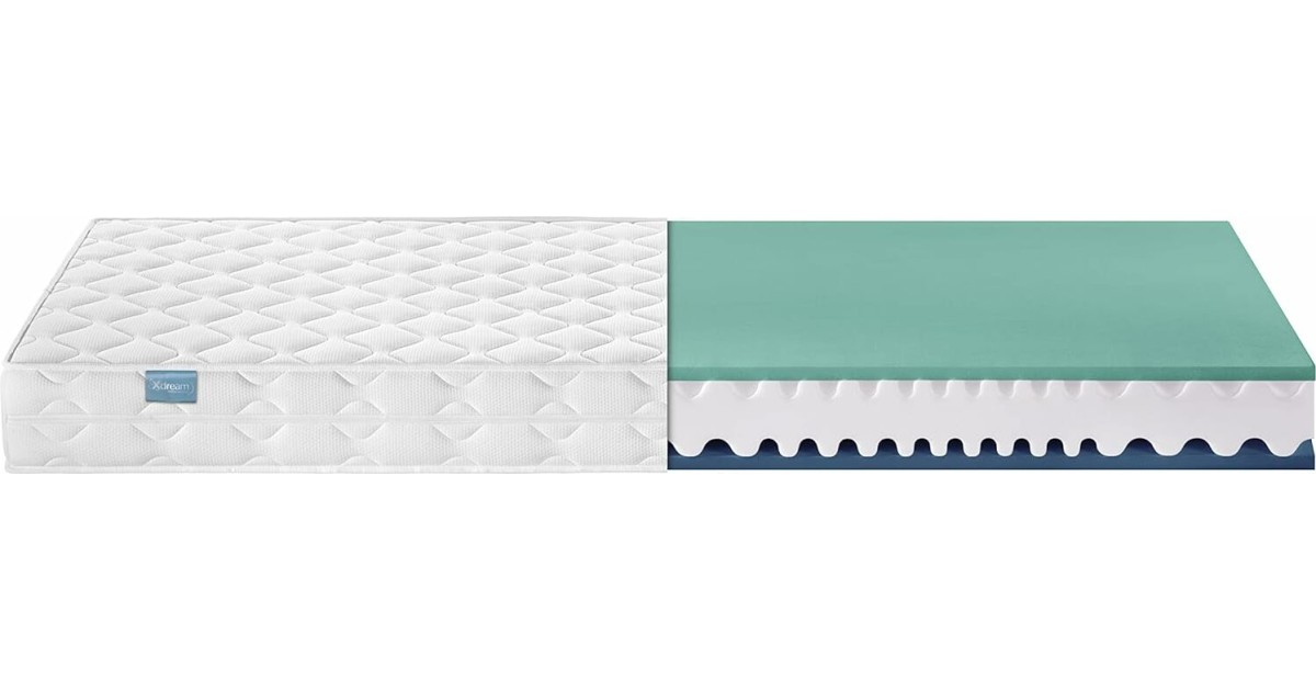 XDREAM Active Pure Duo: 1,9 gut | Duo-Härte, doppelter Komfort