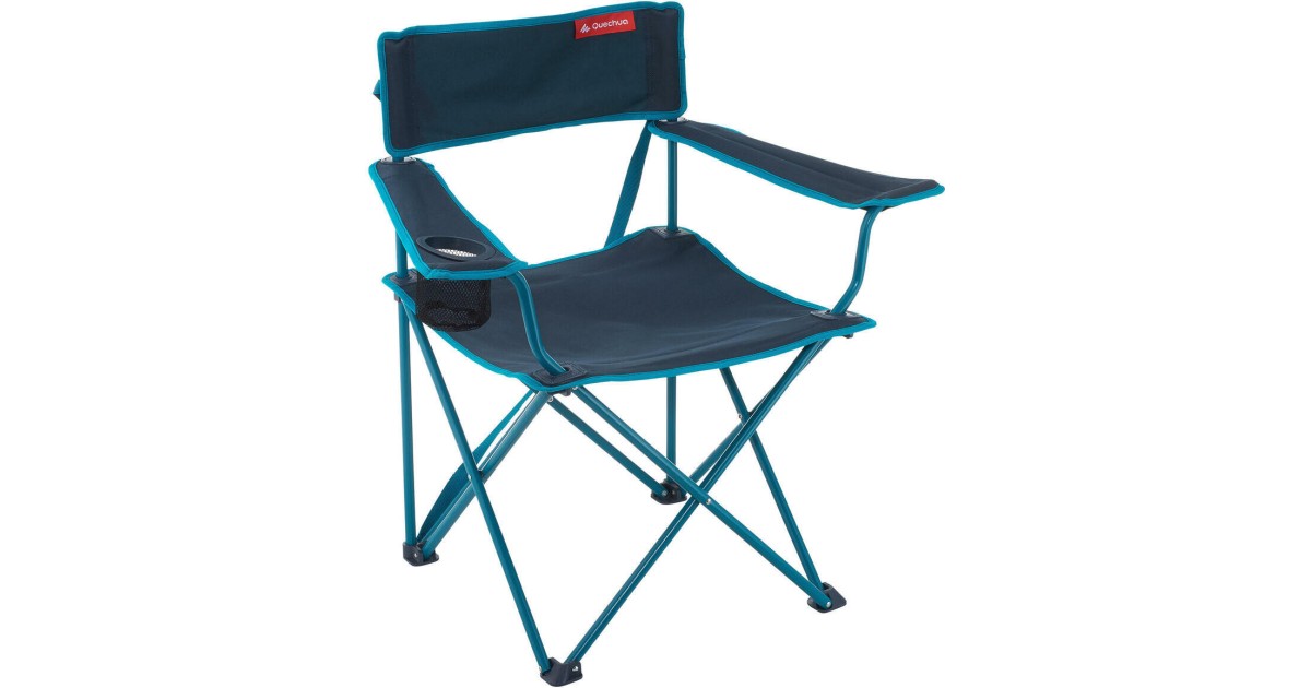 Decathlon Quechua Campingstuhl Klappstuhl mit Armlehnen Test