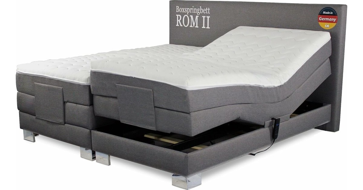 Teile Boxspringbett Charlottes Möbelkaufhaus Boxspringbett Rom II: 1,1 sehr gut | Unsere ...