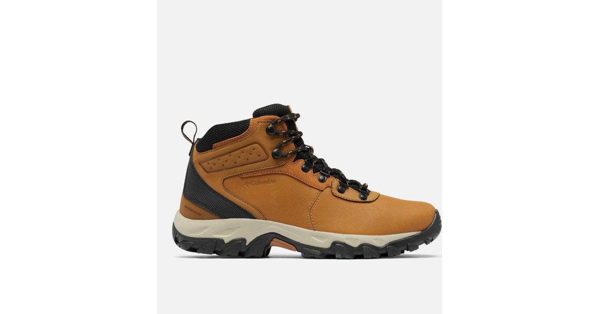 Columbia Newton Ridge Plus II WP wasserdichte Wanderstiefel für Herren, Braun (Cordovan x Squash), 44.5 EU