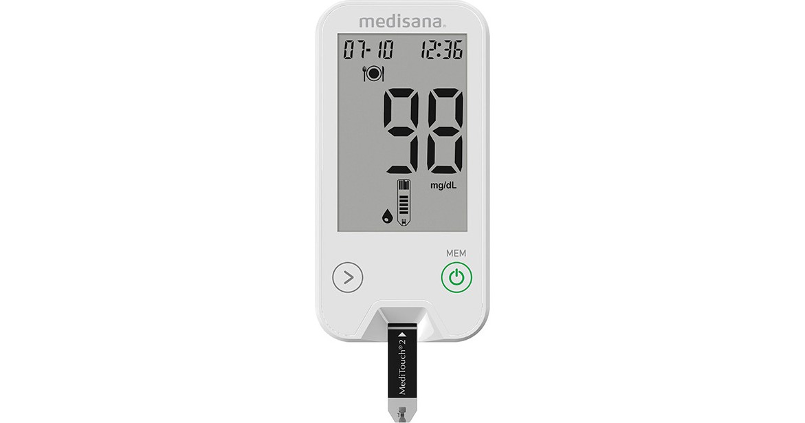 Medisana MediTouch 2 (mg/dl) im Test: 1,9 gut