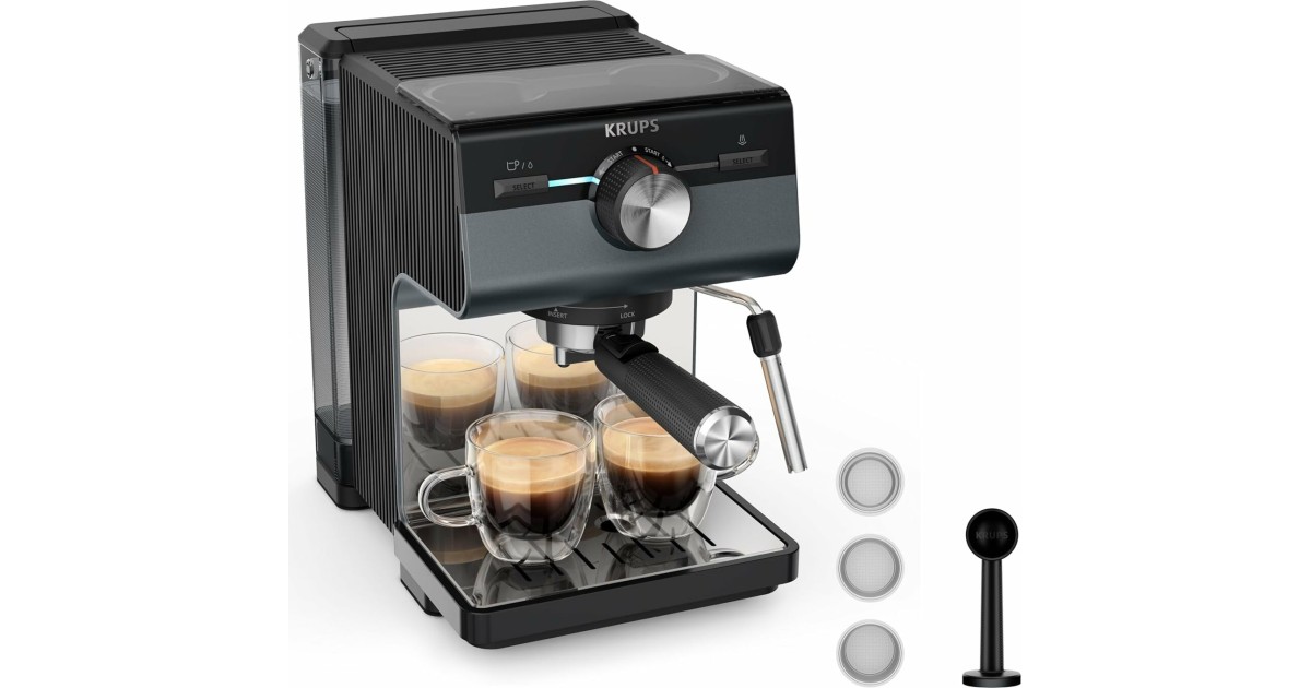 Krups Authentic+ XP384G im Test: 1,7 gut