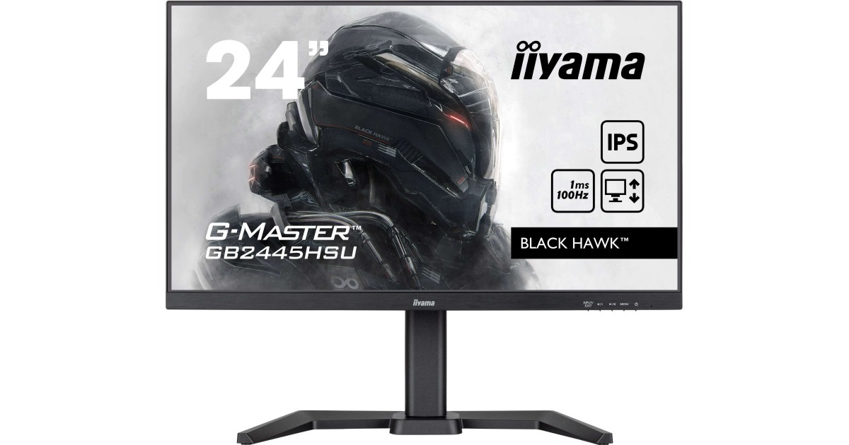 Iiyama G-Master GB2445HSU-B2 Black Hawk: 1,5 sehr gut