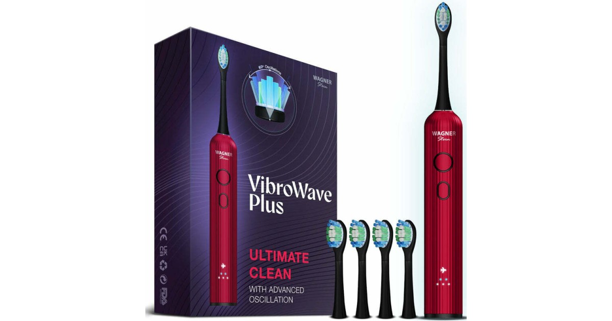 Laifen Wave Electric Toothbrush, Oscillation & Vibration Sonic Electric Toothbrush 12