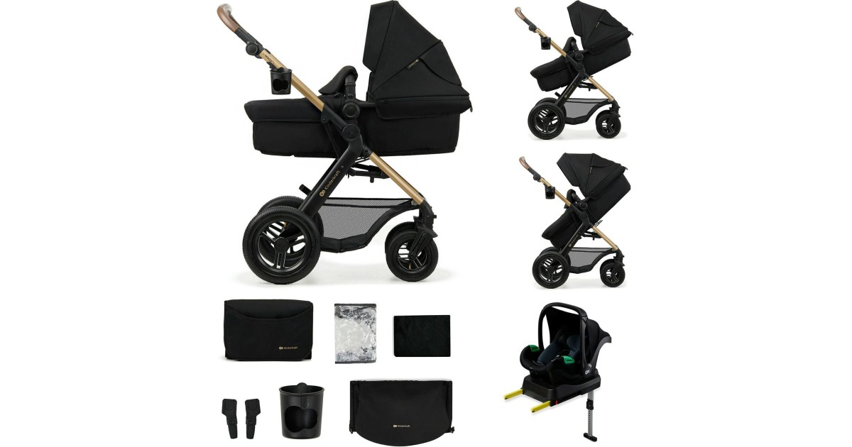 KinderKraft 4in1 Moov 2 Air: 1,9 gut | Vielseitiger Kinderwagen für