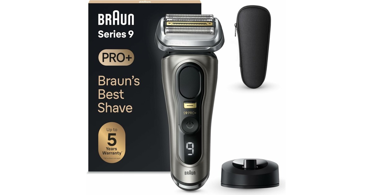 Braun Series 9 Pro+ 9515s im Test: 1,7 gut | Punktet bei der Ausstattung