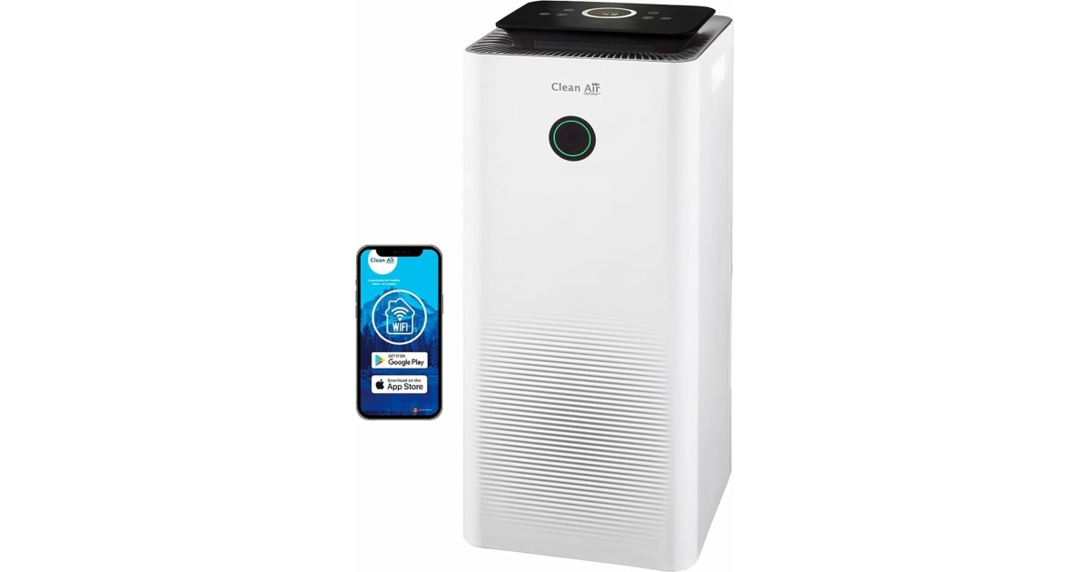 Clean Air Optima CA-707 Smart ontvochtiger wit/zwart Clean Air Optima CA-707 Smart ontvochtiger wit/zwart