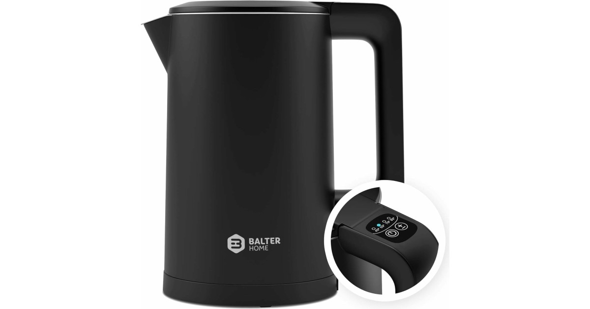 Balter Home WK-4-Touch | Eleganter Wasserkocher mit praktischer ...